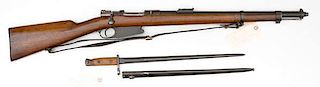 **Model 1889 Belgian Mauser Bolt-Action Rifle 