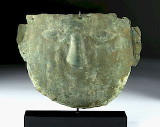 Moche Copper Mask - Haunting Visage