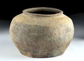 Chinese Warring States Pottery Vessel