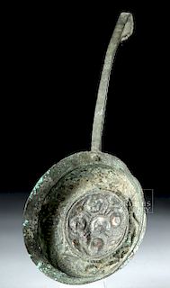 Roman Bronze Ladle w/ Lengthy Handle
