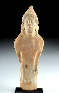 Cypriot Terracotta Figure of a Warrior, ex-Bonhams