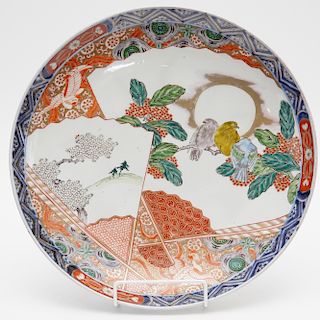 Imari Charger with Sparrows