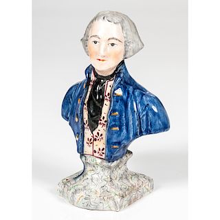 George Washington Staffordshire Bust