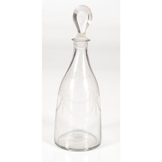 Early Blown Glass Decanter 