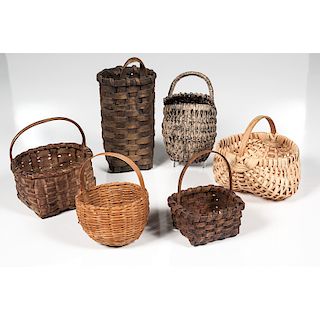 Miniature Woven Baskets