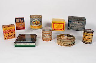 Loose-Wiles Biscuit Co. Sunshine Advertising Tins and Containers