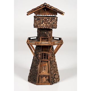 Folk Art Watch Tower