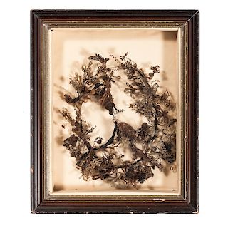 Victorian Hair Wreath 