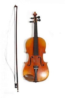 A Violin, Length 22 3/4 inches.