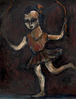 Irene Clark, (American, 1927-1980), Jumping Rope, c. 1950