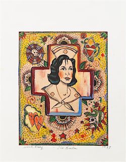 Tony Fitzpatrick, (American, b. 1958), Little Jumbo, Vegas Ant, and The Healer (1993) 1994 (a group of 3)