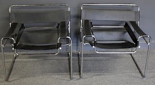 MIDCENTURY. Pair Of Marcel Breuer Wassily Chairs.