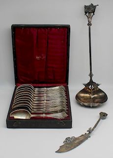 STERLING. Antique Silver in Original Boxes.