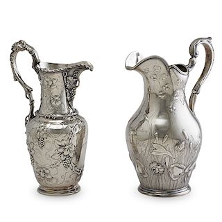 SILVER WATER PITCHERS