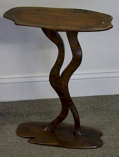 Robert Whitley Organic Sculpted Side Table.