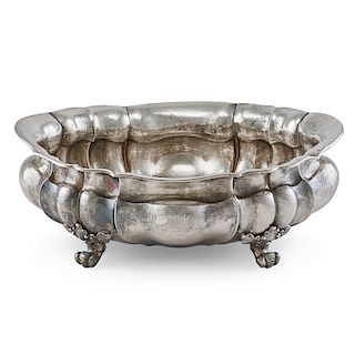 MARIO BUCCELLATI STERLING SILVER FOOTED CENTER PIECE BOWL