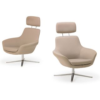 PEARSON LLOYD FOR COALESSE LOUNGE CHAIRS