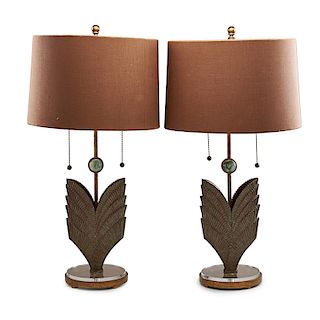 PAIR OF THEODORE ALEXANDER TABLE LAMPS