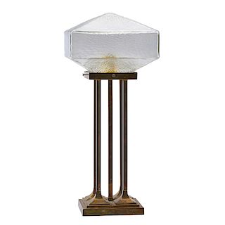 PAUL MACONIG (Attr.) SECESSIONIST TABLE LAMP