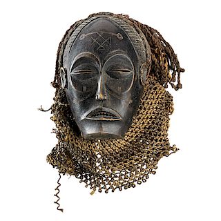 CHOKWE STYLE, PWO MASK, CENTRAL AFRICA