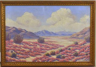 Charles Wesley Nicholson, O/C Desert Scene