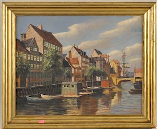 Frederick Svendsen, O/C Docked Boats
