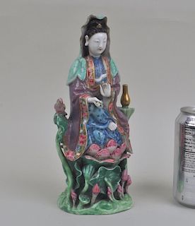 Chinese Porcelain Quan Yin Figure
