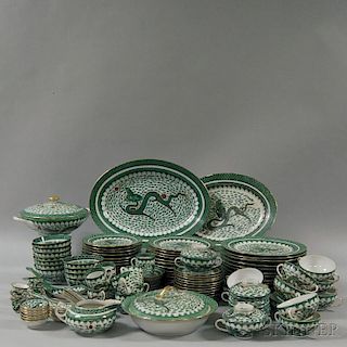 Chinese Green Dragon Partial Dinner Service