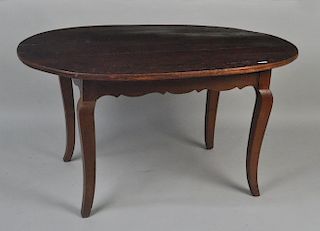 French Provincial Carved Cherry Breakfast Table