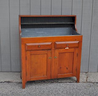 American Country Pine Dry Sink