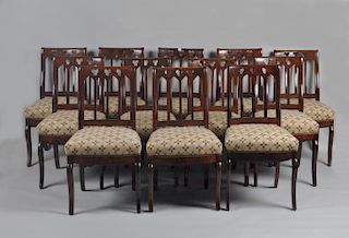 Set 12 Meeks "Lincoln White House Dining Chairs"