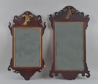 Two American Chippendale Mirrors