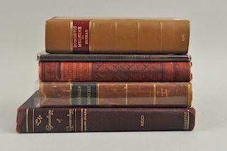 5 Early Medical Books, Buchan Domestic Medicine