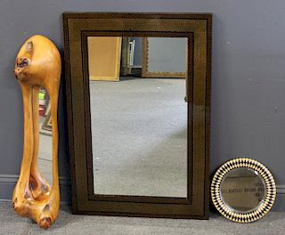 MIDCENTURY. Lot of 3 Mirrors To Inc.