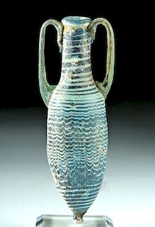Greek Core Formed Glass Amphoriskos