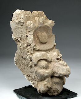 Huge Mayan Guatemalan Stucco Head