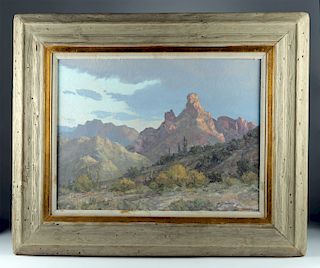 Bill Freeman Painting "Superstition Mountains" 1960s