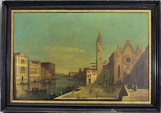 Attr. Francesco Tironi (1745-1800) The Grand Canal