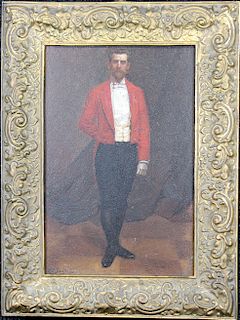 L.E. Jardon, 19th C. Portrait of a Gentleman