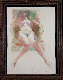 "Nude Resting" Sir Ninian Buchan-Hepburn