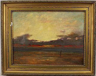 John Finnie (1829-1907) "A Sunset Study"
