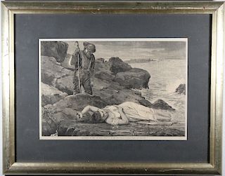 Framed Print, After Winslow Homer