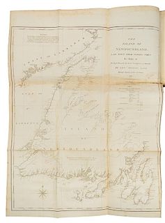 CARTWRIGHT, George. A Journal of Transactions and Events...on the Coast of Labrador. Newark, 1792. FIRST EDITION, LARGE-PAPER CO