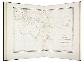 DUMONT D'URVILLE, Jules Sébastien César. Voyage de Découverte Autour du Monde et a la recherche de La Pérouse. Paris, 1832-4. Se