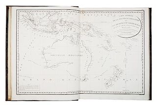 ENTRECASTEAUX, Antoine Raymond Joseph de Bruni d' (1737-1793). Voyage de D'entrecasteaux. FIRST EDITION.
