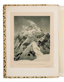 FILIPPI, Filippo de (1869-1938). La Spedizone nel Karkaoram e nell 'Himalaia Occidentale 1909. Illustrata da Vittorio Sella. Bol