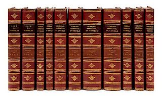 HUMBOLDT & BONPLAND. Personal Narrative -- Researches -- Life of...Humboldt. London, 1829, 1873. 3 works, 1ST EDITIONS, UNIFORML