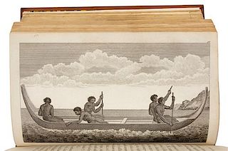 LABILLARDIERE, Jacques Julien Houton de (1755-1834). Voyage in search of La Perouse. London, 1800. FIRST ENGLISH OCTAVO EDITION.