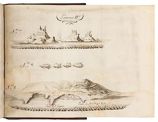 SARMIENTO DE GAMBOÁ, Pedro (1532-1592). Viage al Estrecho de Magallanes.  Madrid, 1768. FIRST EDITION, edited by Bernardo de Yri