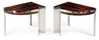 * Late 20th Century, , two pairs of nesting tables